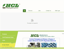 Tablet Screenshot of hclm.com.au